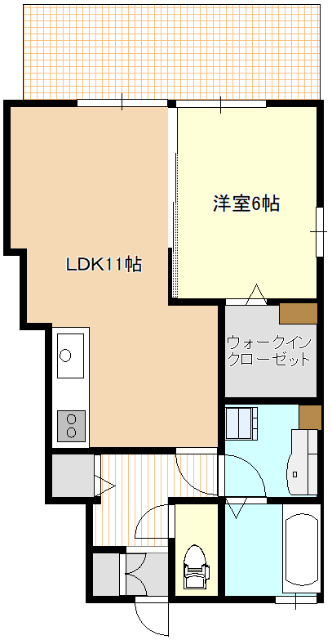 ハーデンベルギアの間取り