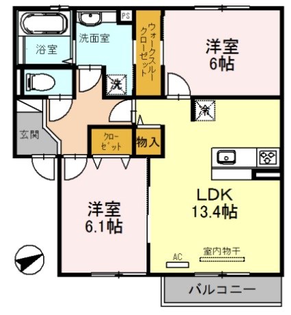 ＣＡＳＡＮＯＶＡの間取り