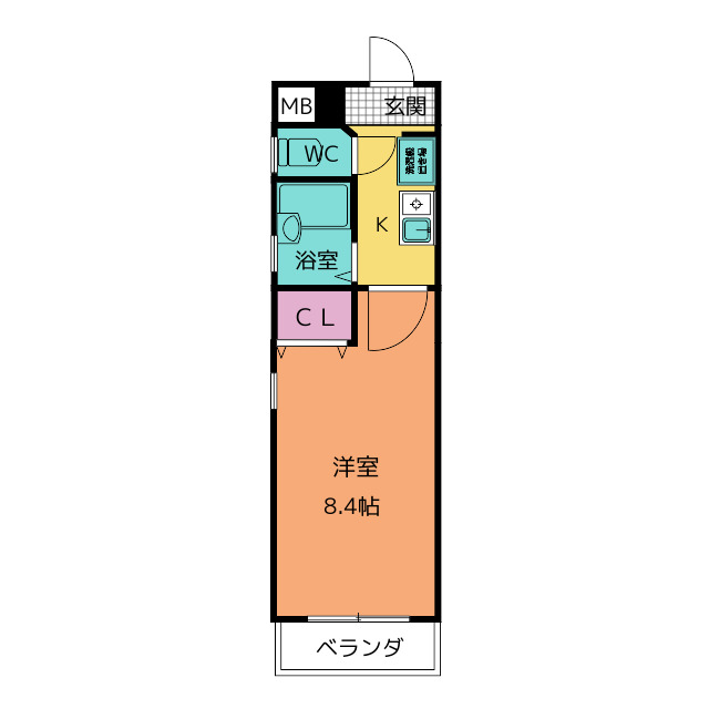 ワンライフ原の間取り