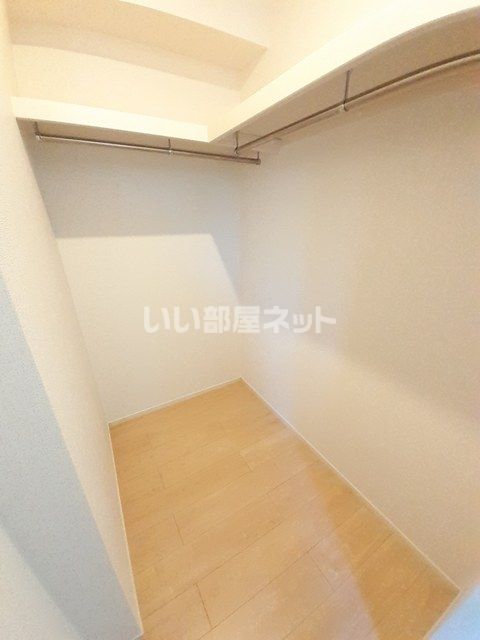 【新居浜市北内町のアパートの収納】