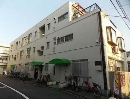 大田区中央のマンションの建物外観