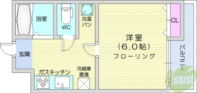 【インペリアル長命の間取り】