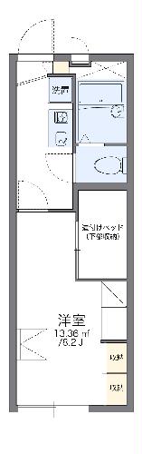 【レオパレス夢未来の間取り】