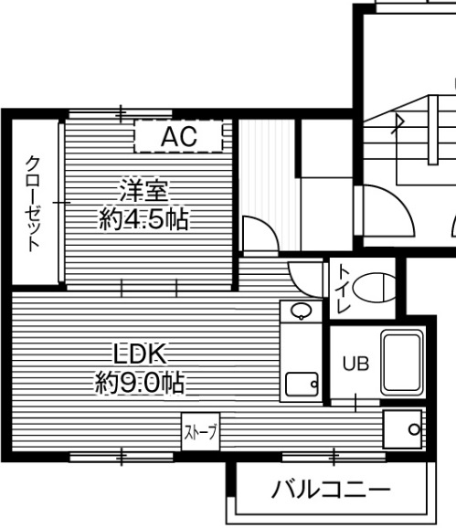 ビレッジハウス福住5号棟の間取り