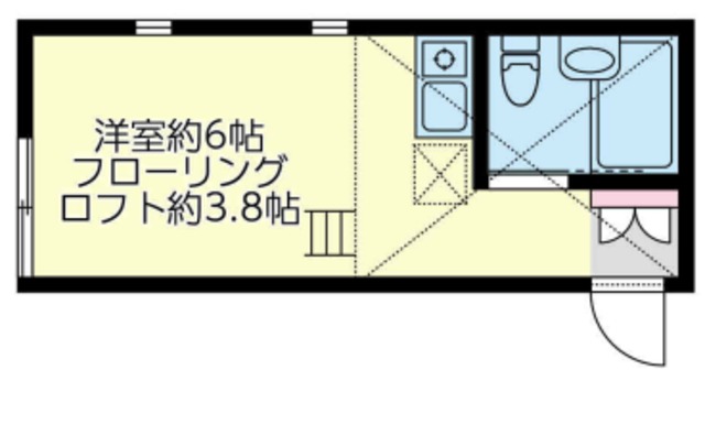 ユナイトステージ鹿島田ライフテリアの間取り