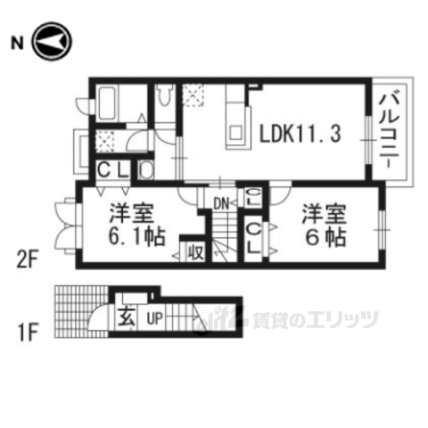 ブローテの間取り