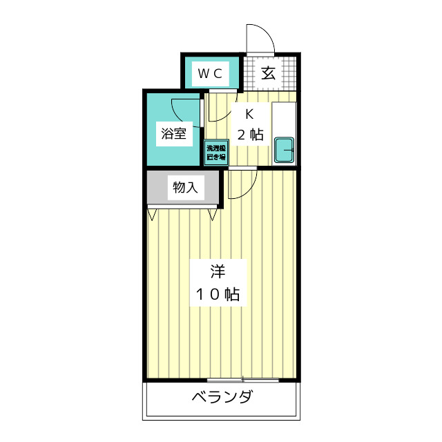 クリーンヒルズの間取り