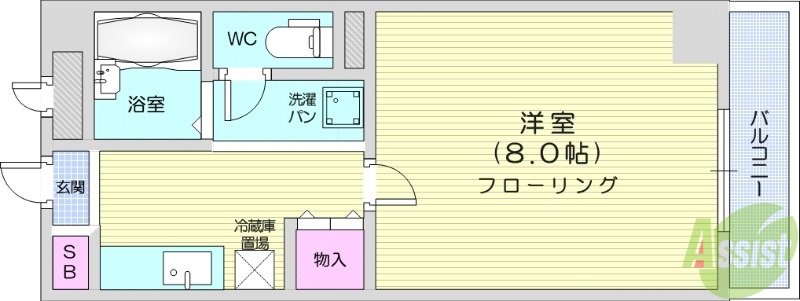 メゾン・ド・エトワールの間取り