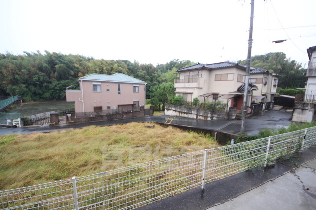 【大和郡山市額田部北町のアパートの眺望】