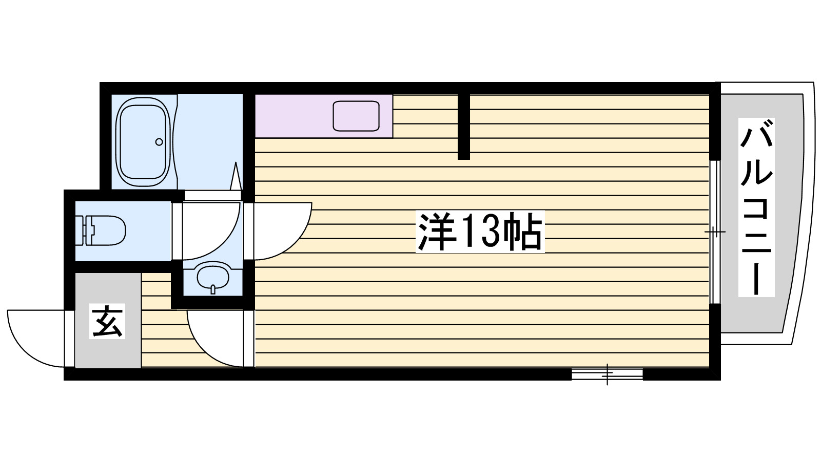 シティライフ保城の間取り