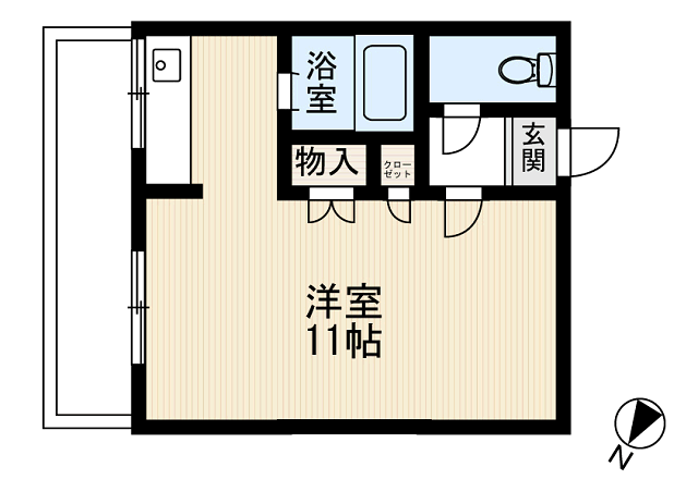 ミヤモトビルの間取り