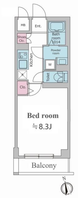 レオーネ方南町の間取り