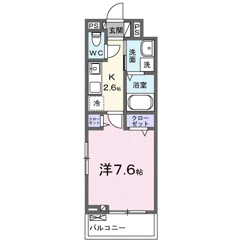 シエロアス―ル　姪浜の間取り