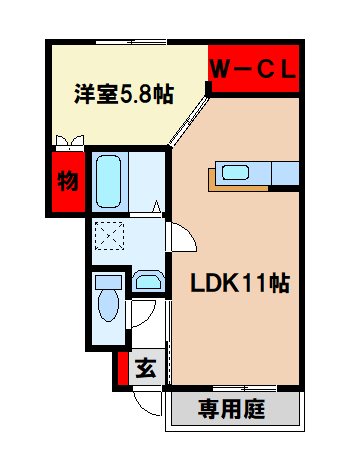 リバーサイドマキノの間取り