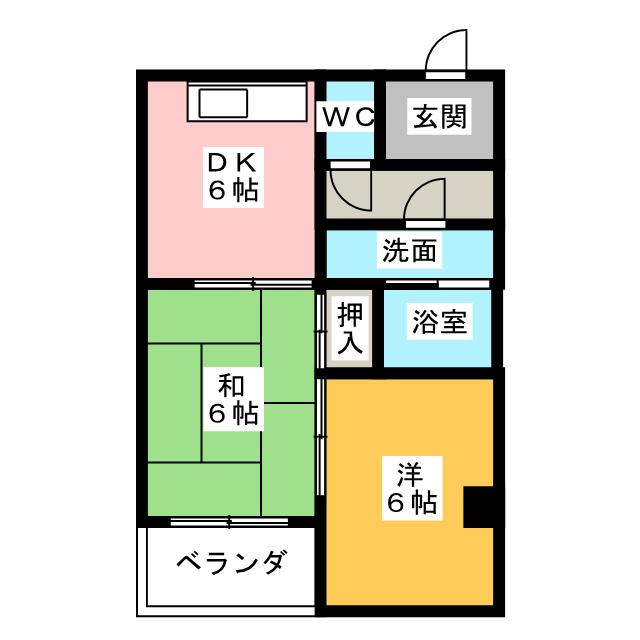 リバーサイドマンション青山の間取り