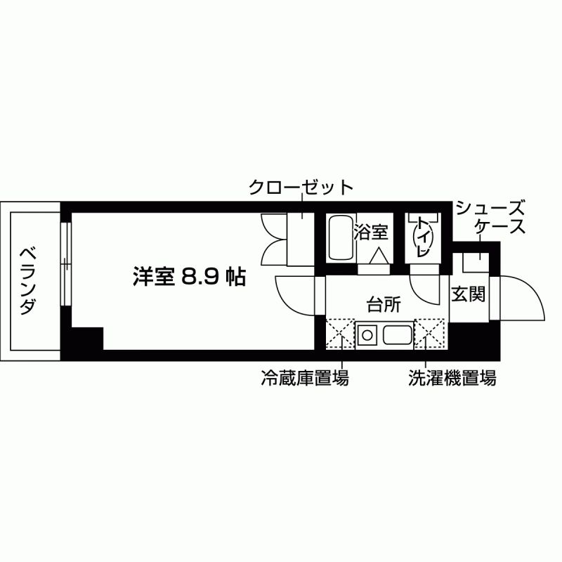 エル・セレーノ三田横山の間取り