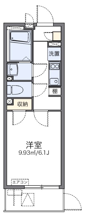 横浜市保土ケ谷区西谷町のマンションの間取り