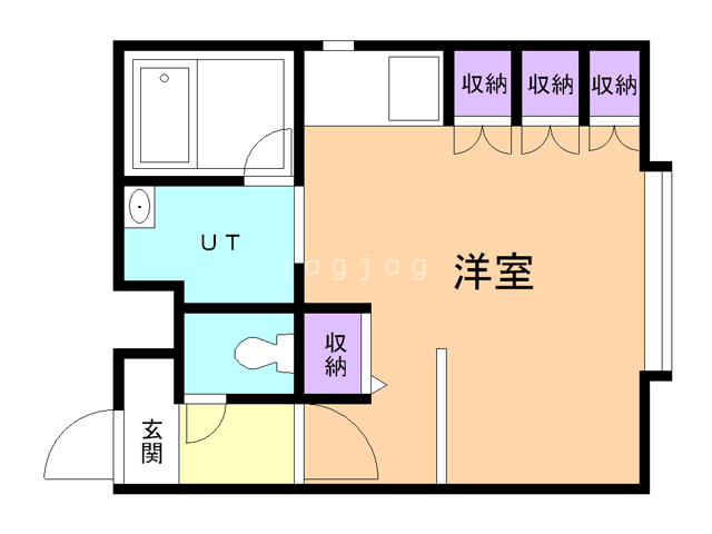 グレイスフルＫの間取り