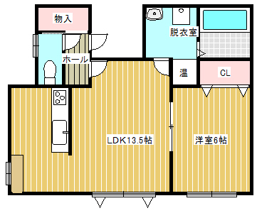 ｌａ　ｃｉａｉｒの間取り