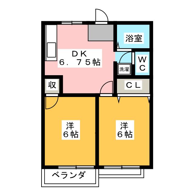 リベルテ雅の間取り