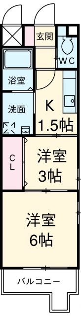 サンハピネスの間取り