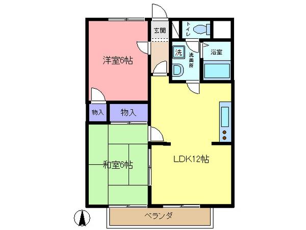 第１グレースマンションの間取り