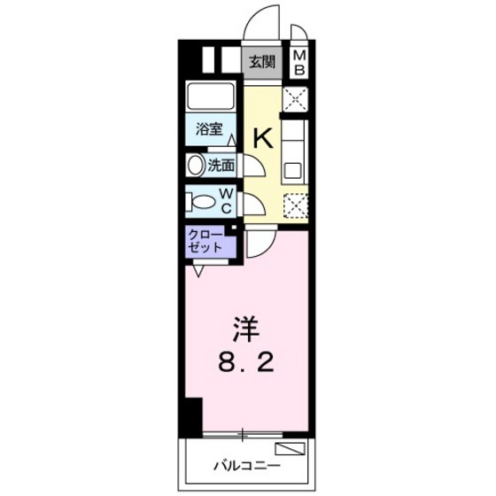 Ｍ＆Ｋ．ホープマンションの間取り