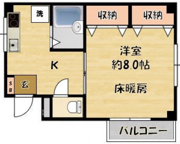 ファミーユの間取り