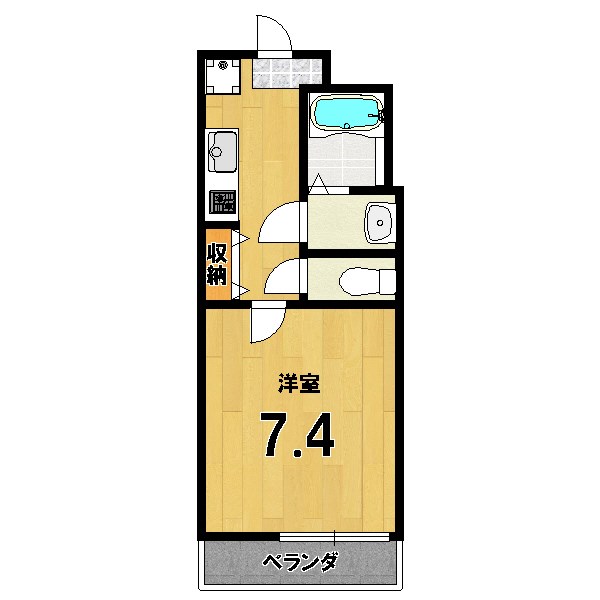 RAPPORT太秦広隆寺の間取り