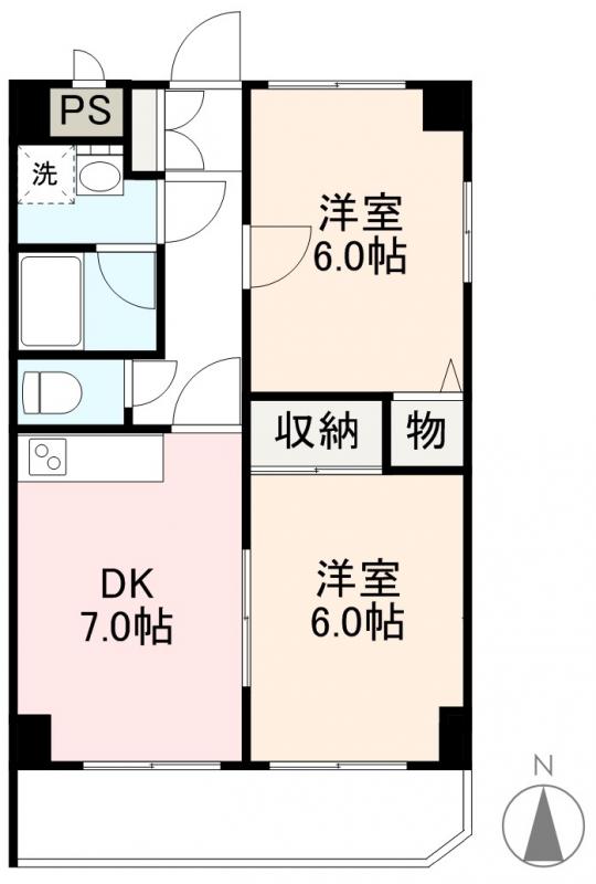 サンモリッツ21の間取り