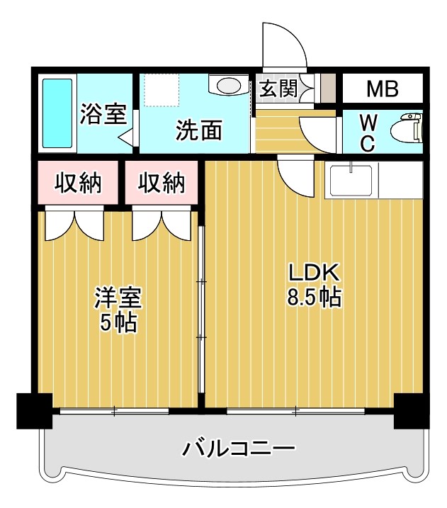 ロイヤルセンターＢＬＤの間取り