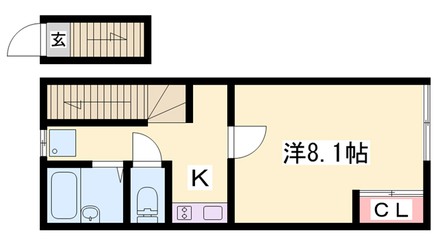 レオパレスドルフYAMATOの間取り