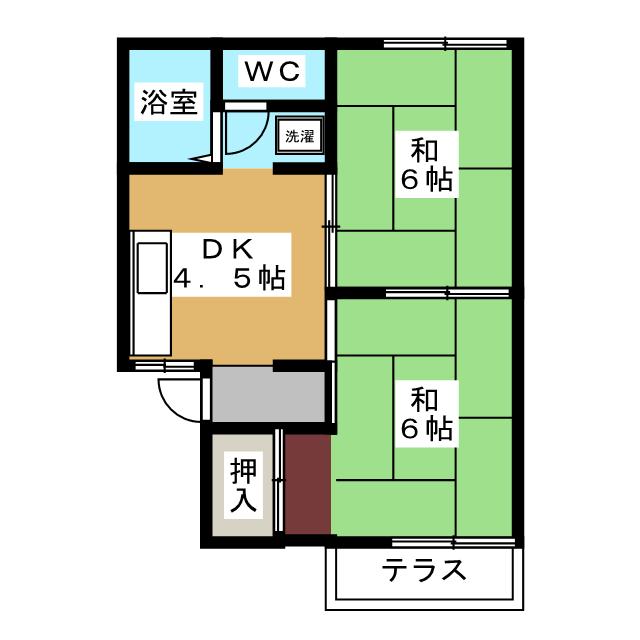 ライフイン那加の間取り