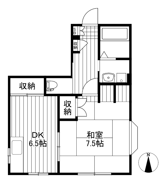 世田谷区世田谷のマンションの間取り