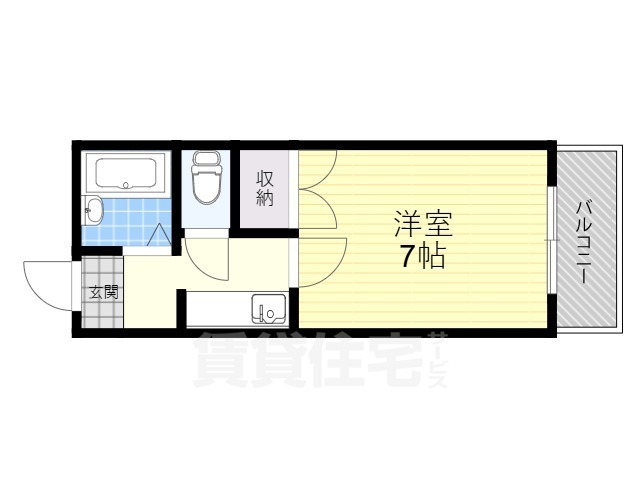 宮元12番館の間取り