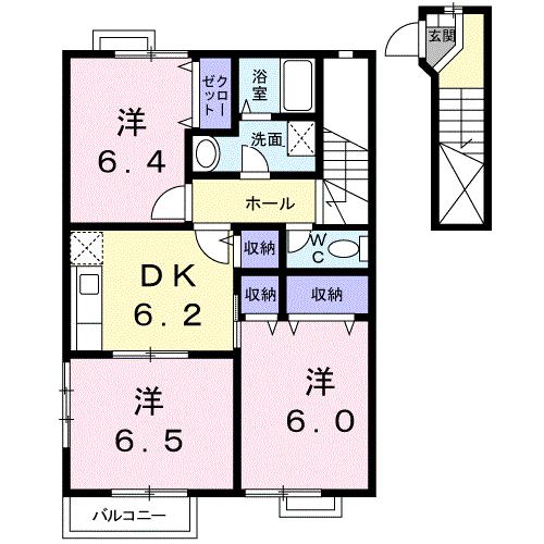 ＷＥＳＴＩＮの間取り