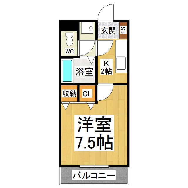 プライム草間の間取り