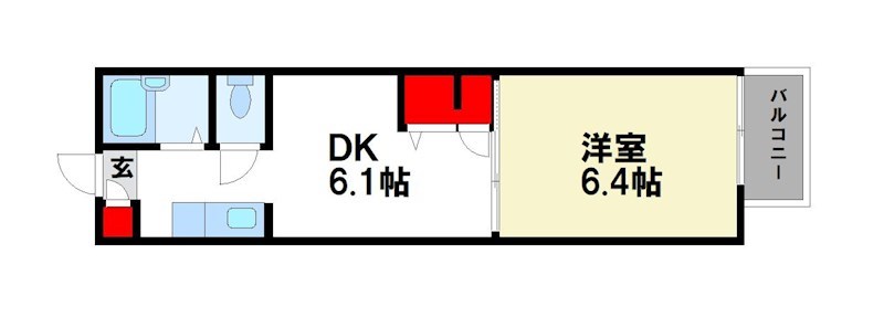 アーバンライフ都府楼の間取り