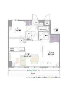 【墨田区本所のマンションの間取り】