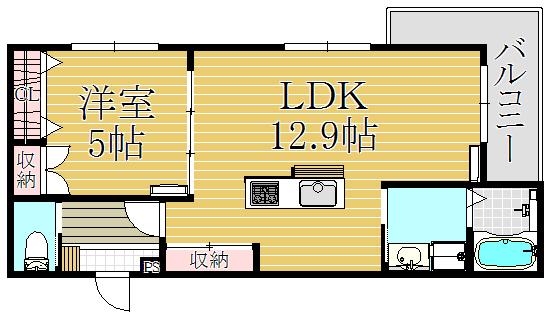 PRIMOVITA大屋町の間取り