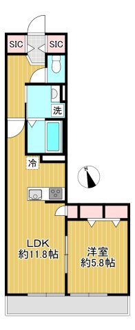 フォレストガーデンの間取り