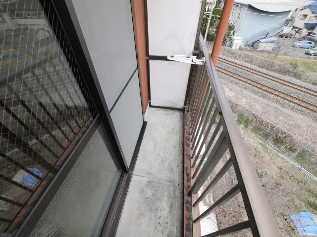 バルコニー　バルコニーがあります