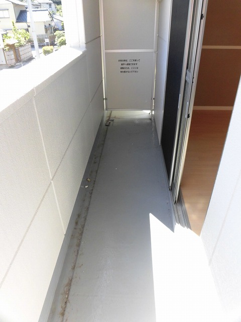 バルコニー　南向きのバルコニーです。