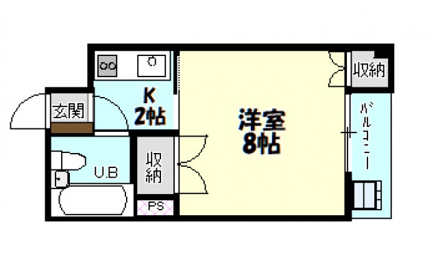 角谷ビルの間取り