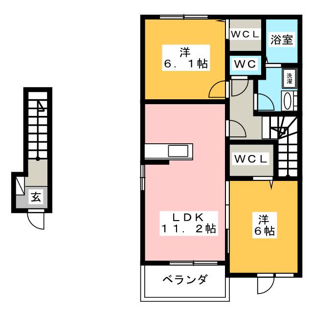 【サン　ビレッジの間取り】