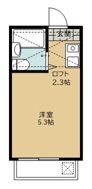 ダイヤモンドハイツの間取り