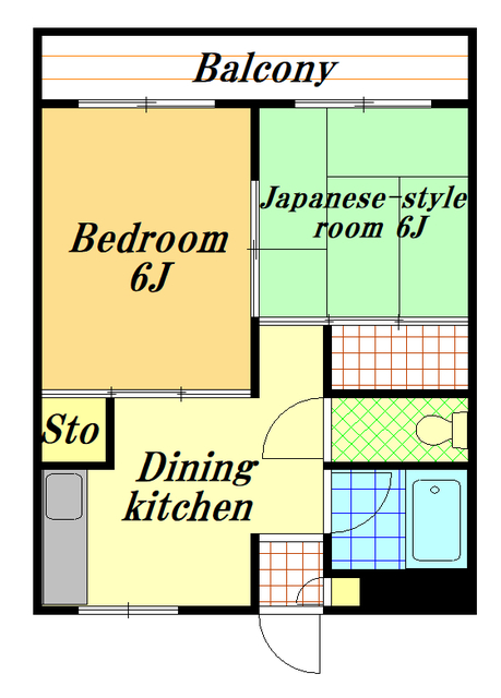 第３吉岡マンションの間取り