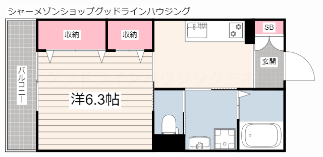 ソラーナの間取り