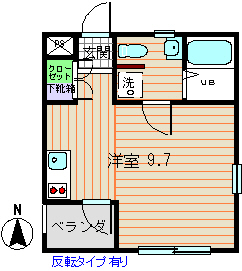 高尾一番館の間取り