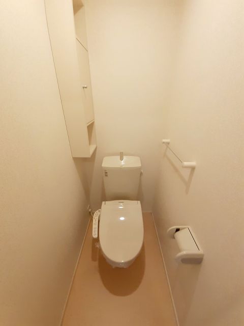 【大崎市鹿島台平渡のアパートのトイレ】